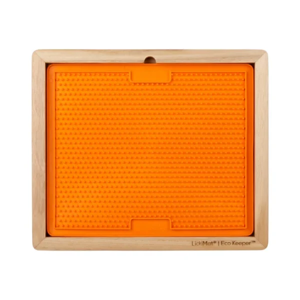 Lickimat Wooden Eco Slow Feeder Keeper - For X-Large Lick Mats