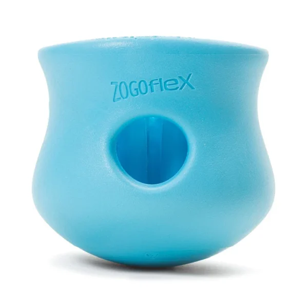 West Paw Toppl Treat Dispensing Wobbling Dog Toy & Food Bowl - Assorted Colours